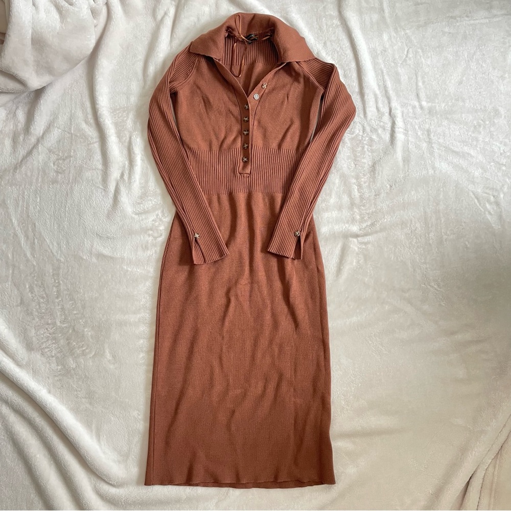 Dynamite polo knit dress